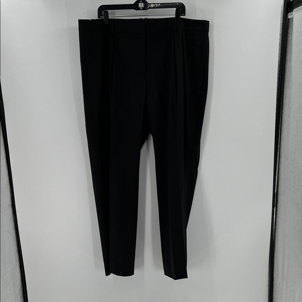 J. Crew Women's Portia pant in Italian bi-stretch wool blend - Black - 20 - NWT
